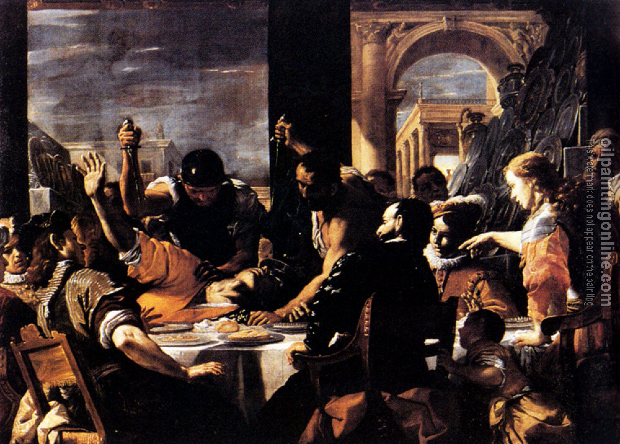 Mattia Preti - TheBanquet Of Baldassare